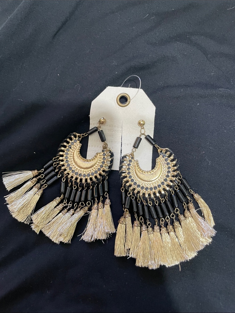 chandelier, tassel shoulder dusters